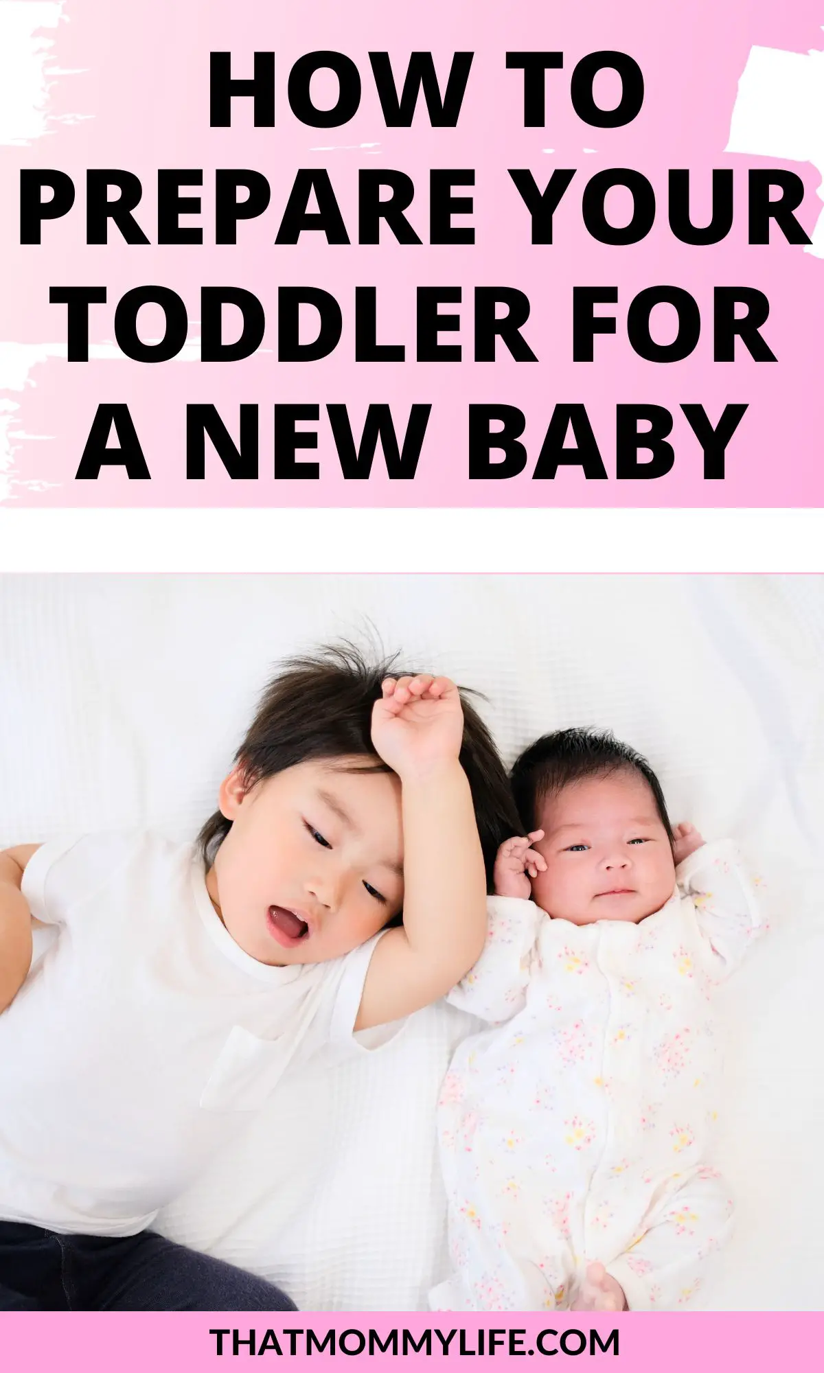 how to prepare toddler for new baby