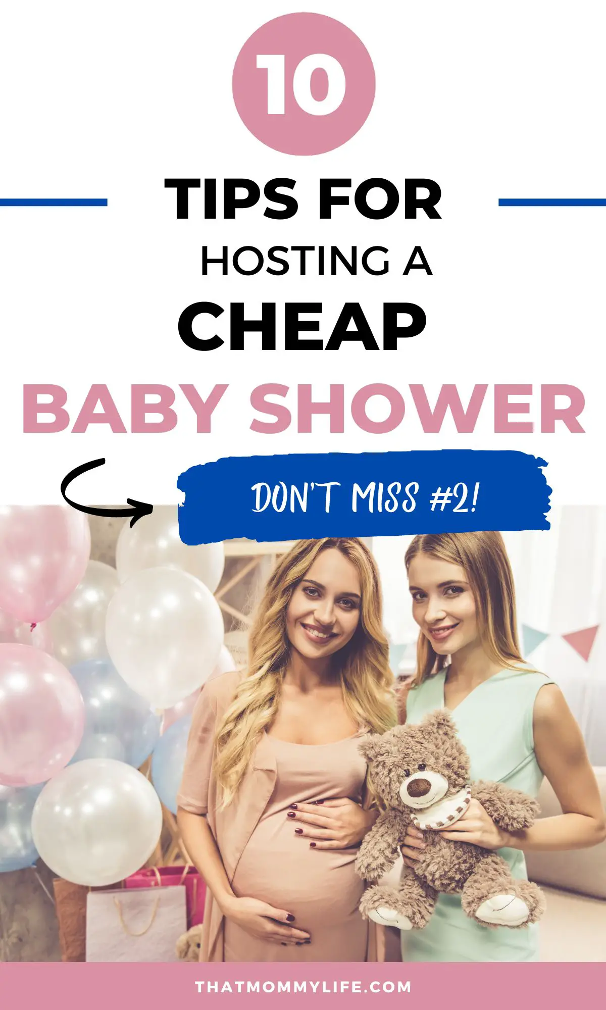 how to throw a cheap baby shower