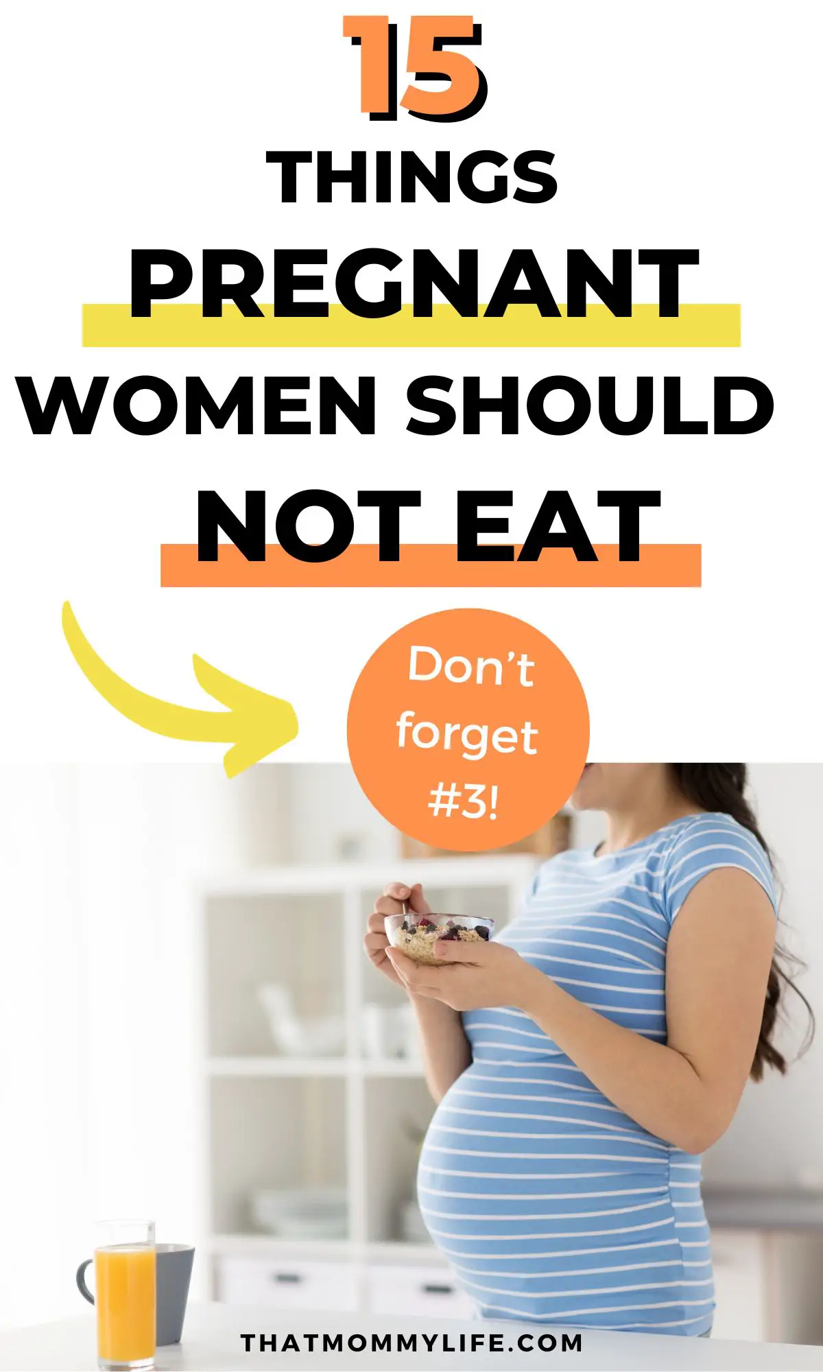 things pregnant women should not eat
