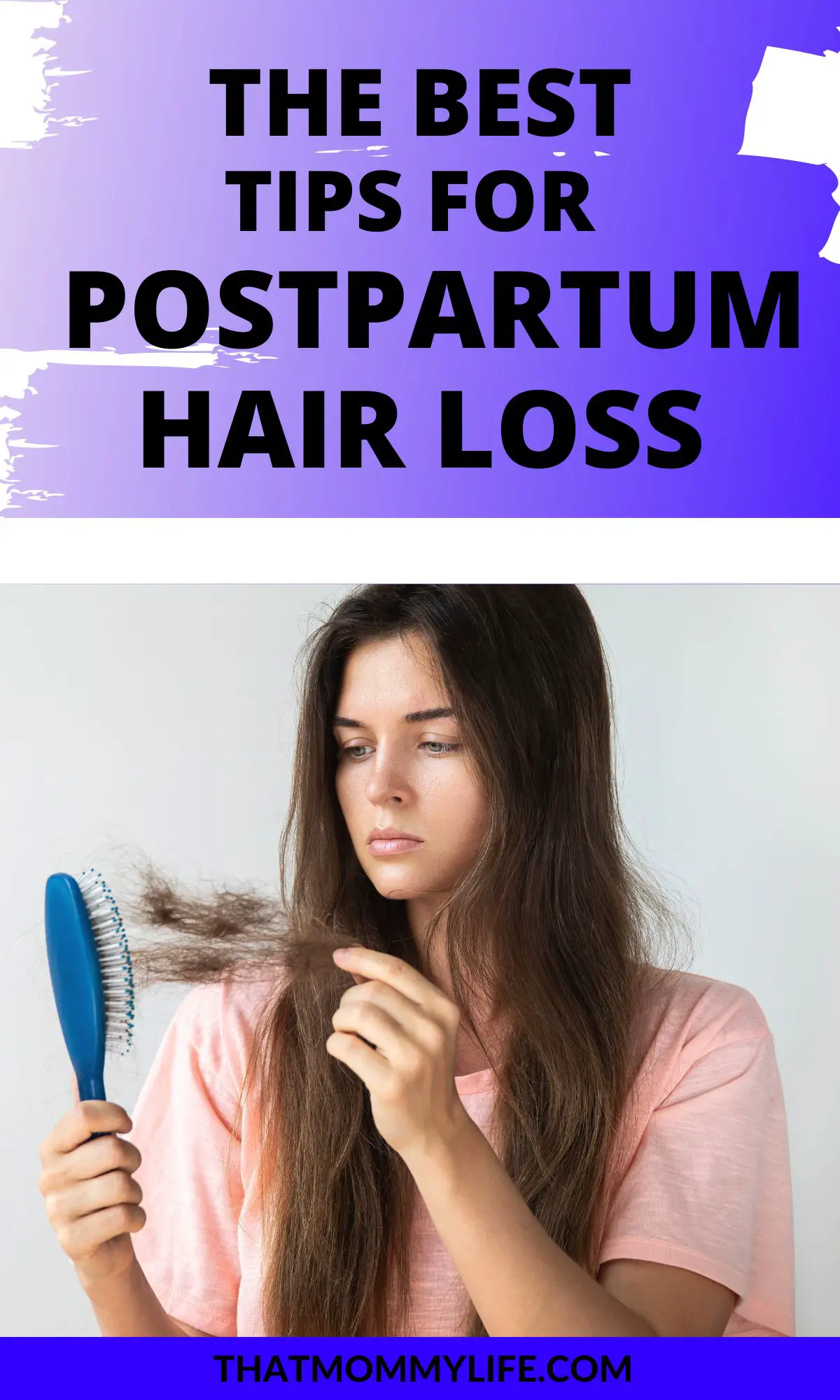 what to do for postpartum hair loss