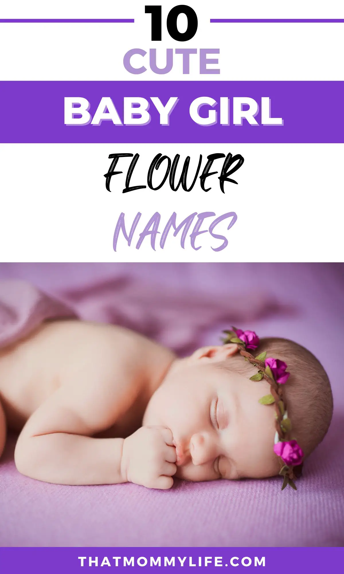 baby girl flower names