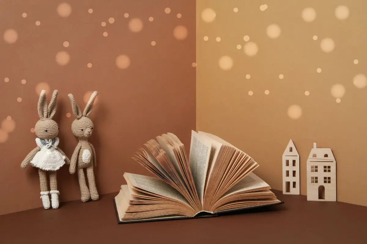 bunnies and a book